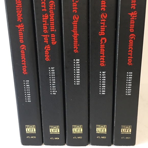 VTG. MOZART CASSETTE TAPES & BOOKS SET 25 tapes - Picture 3 of 15